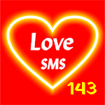 Cover Image of Download Love SMS 143 : लव sms 3.0 APK