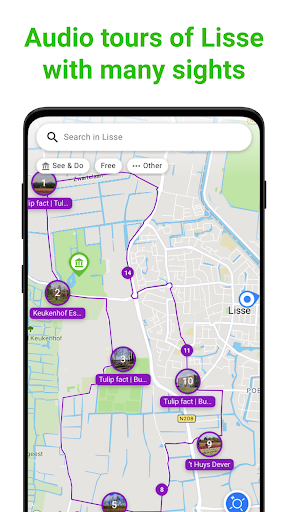 Android application Lisse Tour Guide:SmartGuide screenshort