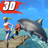 Megalodon Shark Attack 3D icon