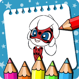 Icon image LadyBug Coloring princess Game