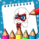 LadyBug Coloring princess Game - Androidアプリ