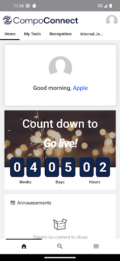 Android application CompoConnect screenshort
