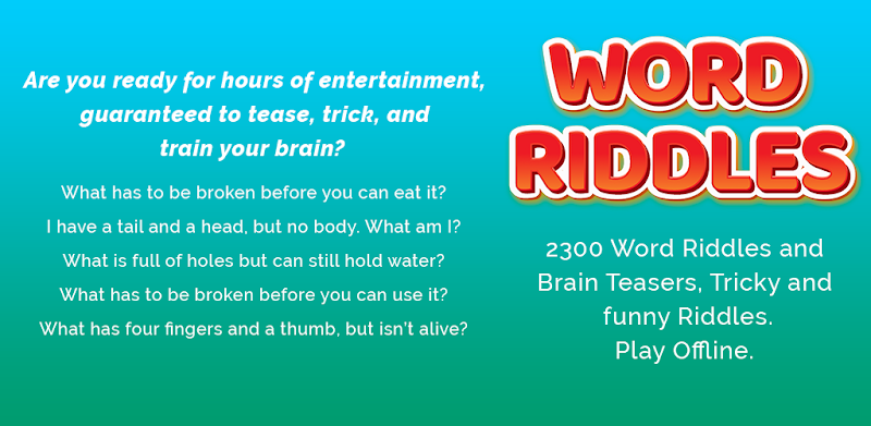 Word Riddles - Fun Puzzle Game