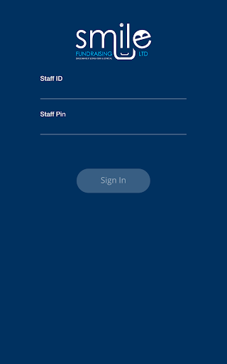 Smile Fundraising App Screen 2