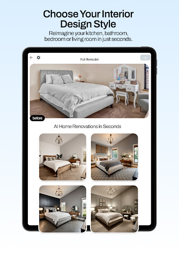 Screenshot of Remodel AI - Home Renovation