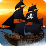 Cover Image of Descargar Batalla de barcos piratas fuera de la ley del Mar Caribe 3D  APK