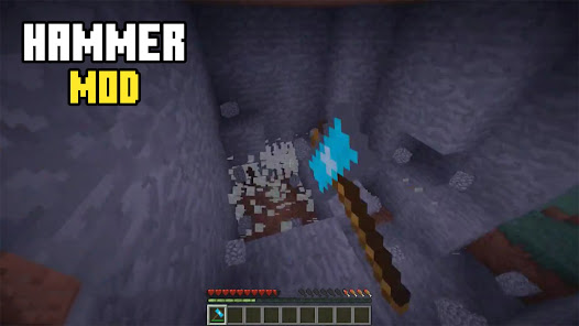 Captura 7 Minner Hammer Minecraft Mod android