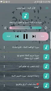 حمزه بوديب قران كريم بدون نت