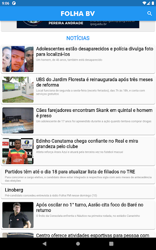 Folha BV screenshot 9