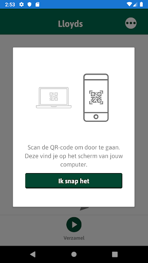 Lloyds Bank Verzamelapp Screen 2