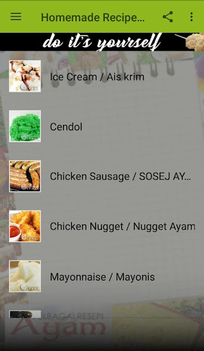 Homemade Recipe Buat Sendiri