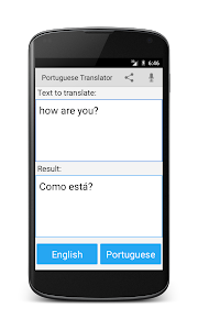 Portuguese English Translator Unknown