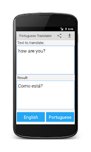 Portuguese English Translator 21.4 screenshots 1