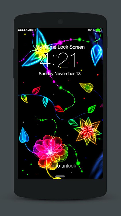 Neon Lock Screen - 4.0 - (Android)