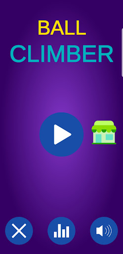 Android application Ball Climber screenshort