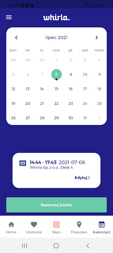 Whirla Smart Office Screen 3