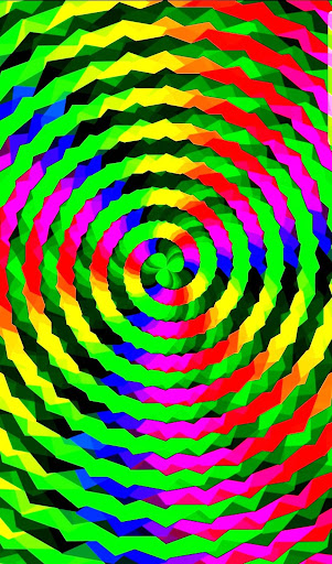 Screenshot of Hypnotic Mandala Wallpaper