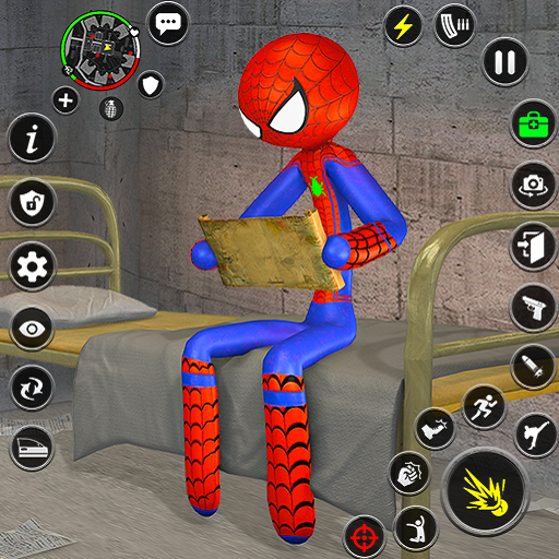 Spider Stick Hero Prison Break