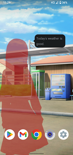 Balloon Widget Screen 3