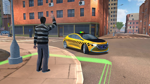 Taxi Sim Download Mod Apk Unlimited Money For Android free Gallery 3