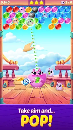 Game screenshot Cookie Cats Pop - Bubble Pop apk download