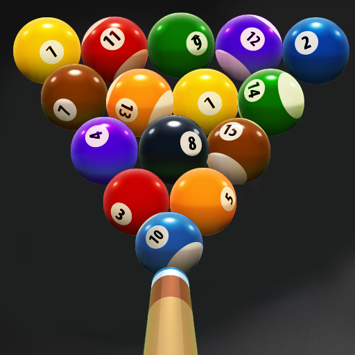 8 Ball Billiard Offline Logo