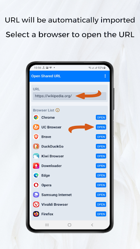 Open Shared URL Screen 3