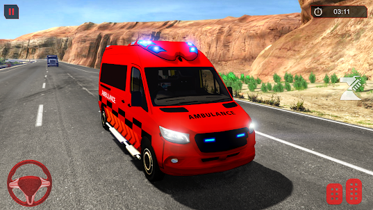 救急車シミュレーターゲーム