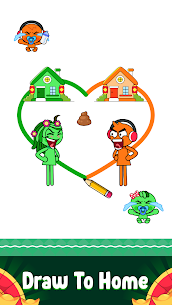 Draw Puzzle: Rush To Home 5