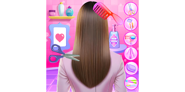 Barbie hair online cutting game