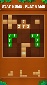 Wooduko - Classic Block Puzzle  screenshots 1