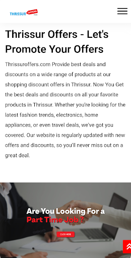 Thrissur Offers Screen 3