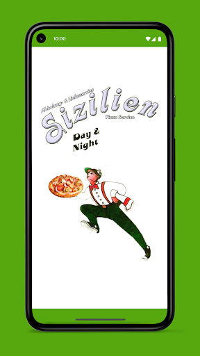 Android application Sizilien Pizza Service screenshort