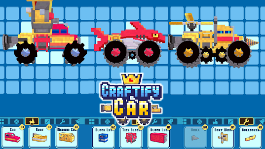 Craftify Car Racing：DIY組裝競速賽車