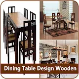 Dining Table Design Wooden icon