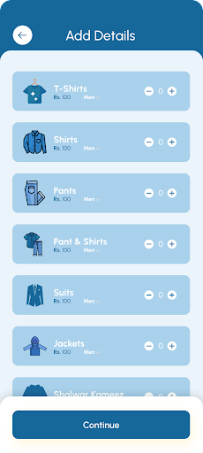ClothieX Screen 2