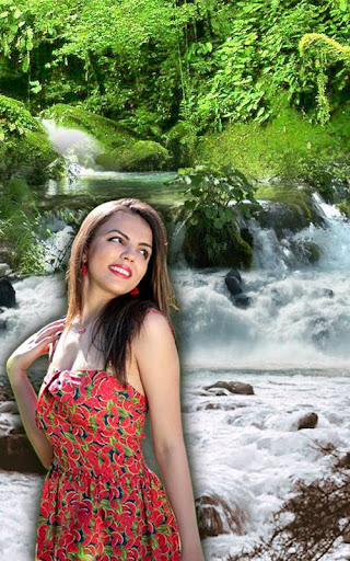 Screenshot of Waterfall Photo Frames