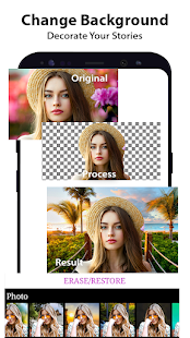 Auto Background Changer & Eraser