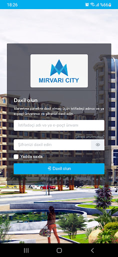 Android application MIRVARI CITY screenshort
