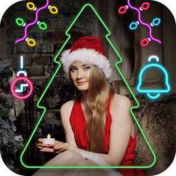크리스마스 카메라 - 라이브 이펙트 사진 및 비디오 아이콘 이미지
