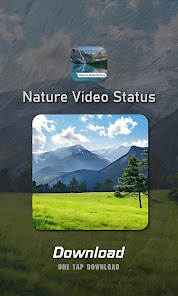 Captura de Pantalla 4 Nature Video Status android