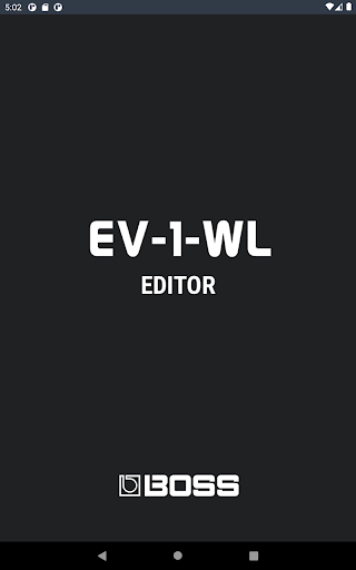 Screenshot of EV-1-WL Editor