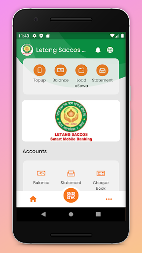 Letang Saccos Smart Banking Screen 2