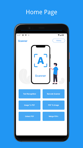 Android application Text Scanner - Translate screenshort