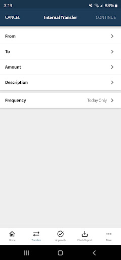 CFBank Business Screen 2