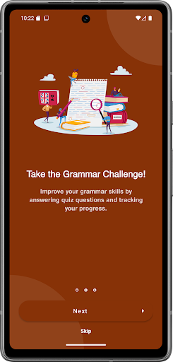 Grammar Quiz Learning App Screenshot 3 - AppWisp.com