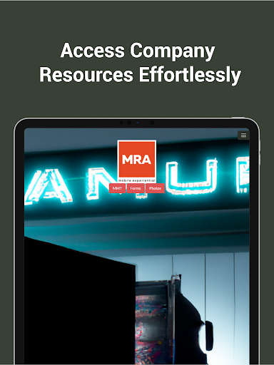 MRA Maintenance Screen 2