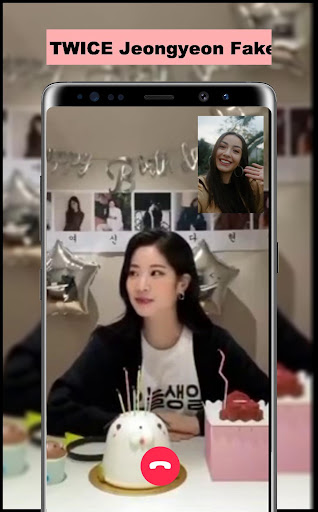 TWICE Dahyun Fake Call Screen 2