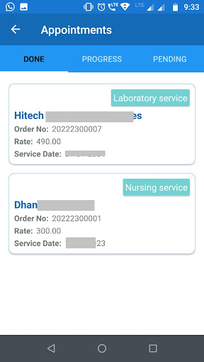 72 Beats Service Providers Screen 2