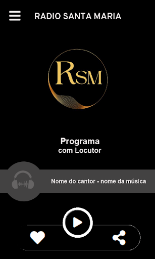 Android application Radio Santa Maria screenshort